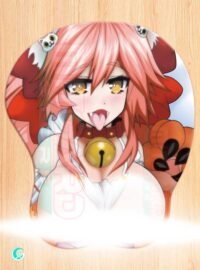 Tamamo Mouse pad 3D con reposamuñecas de gel