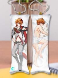 Tartaglia MINI Dakimakura KEYCHAIN
