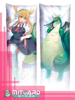 KOBAYASHI-SAN CHI NO MAID DRAGON Tohru V1 Body pillow case dakimakura - 50cmx150cm / Peach Skin / 2 Sides Printed - 1