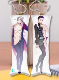Victor Nikiforov x Yuuri Katsuki MINI Dakimakura KEYCHAIN