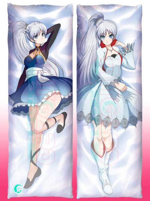 RWBY Weiss Schnee Body pillow case Dakimakura - 50cmx150cm / 2-Way Tricot - 1