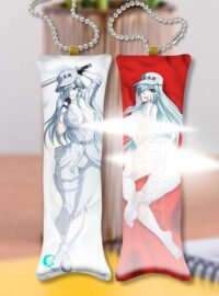 White Blood Cell V2 Llavero mini dakimakura