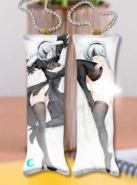 YoRHa No. 2 Model B v2 MINI Dakimakura KEYCHAIN