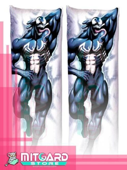 AMAZING SPIDERMAN Venom Body pillow case dakimakura - 50cmx150cm / Peach Skin / 2 Sides Printed - 1