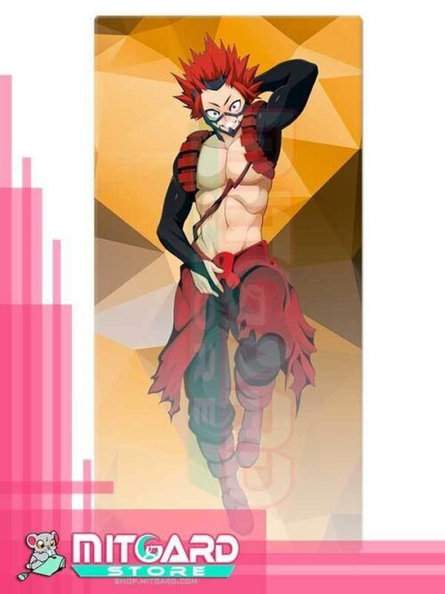 BOKU NO HERO ACADEMIA Red Riot / Eijiro Kirishima V2 - Towel soft & fast dry Anime - 1