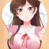 Chizuru Mizuhara Mousepad 3D RENT A GIRLFRIEND Orcaleon