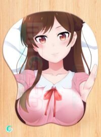 Chizuru Mizuhara 3D Mouse pad with Gel Wrist rest
