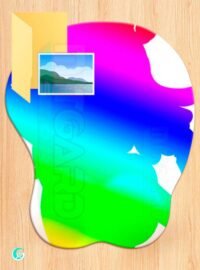 Custom with your picture or photo a Mouse pad 3D con reposamuñecas de gel