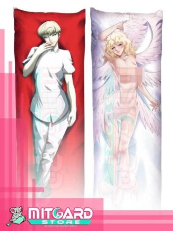 DEVILMAN CRYBABY Ryo Asuka & Satan Body pillow case dakimakura - 50cmx150cm / Soft Satin / 2 Sides Printed - 1