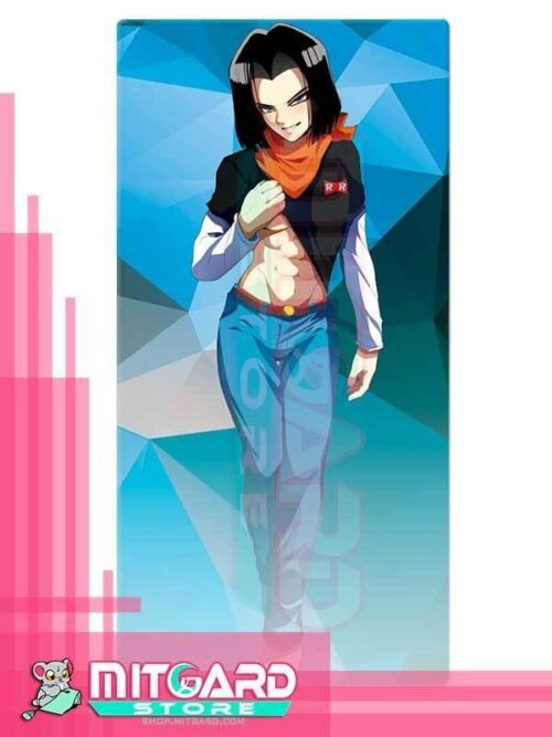 DRAGON BALL SUPER Android 17 V1 - Towel soft & fast dry Anime - 1