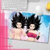 DRAGON BALL SUPER Caulifla V1 NSFW Playmat gaming mousepad Anime movie - 1