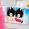 DRAGON BALL SUPER Caulifla V1 NSFW Playmat gaming mousepad Anime movie - 3