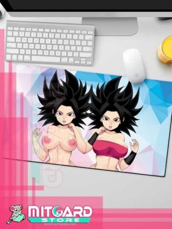 DRAGON BALL SUPER Caulifla V1 NSFW Playmat gaming mousepad Anime movie - 3