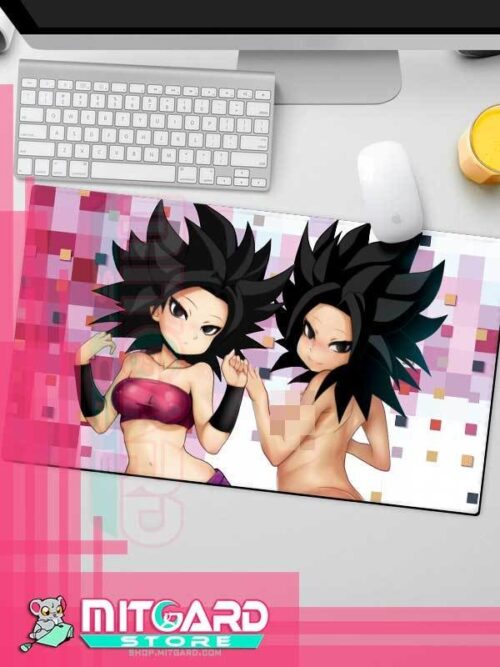 DRAGON BALL SUPER Caulifla V2 NSFW Playmat gaming mousepad Anime movie - 1