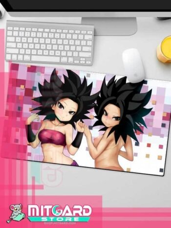 DRAGON BALL SUPER Caulifla V2 NSFW Playmat gaming mousepad Anime movie - 3