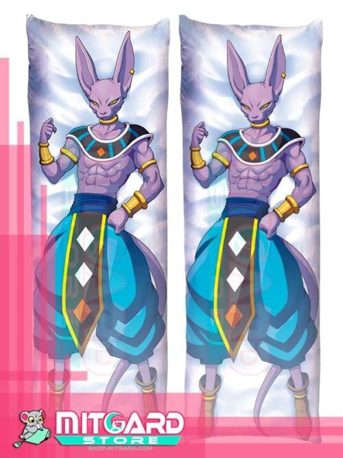 DRAGON BALL SUPER God of Destruction Beerus Body pillow case Dakimakura - 1