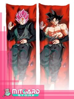 DRAGON BALL SUPER Zamasu / Goku black Body pillow case dakimakura - 50cmx150cm / Velvet / 2 Sides Printed - 1