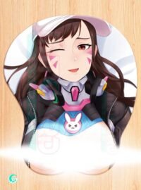 D. va V2 3D Mouse pad with Gel Wrist rest