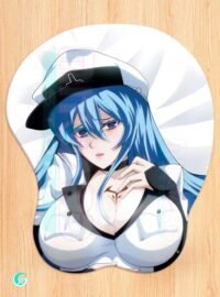 Esdeath Mouse pad 3D con reposamuñecas de gel