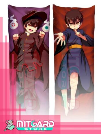 TOILET BOUND HANAKO KUN Yugi Amane Body pillow case Dakimakura - 50cmx150cm / 2-Way Tricot / 2 Sides Printed - 1