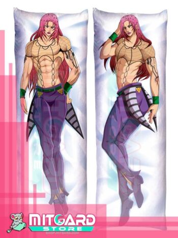 JOJO’S BIZARRE ADVENTURE GOLDEN WIND Diavolo Body pillow case Dakimakura - 50cmx150cm / 2-Way Tricot / 2 Sides Printed - 1