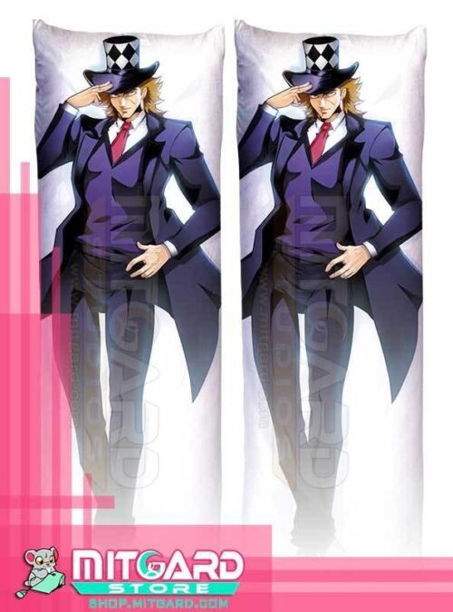 JOJO’S BIZARRE ADVENTURE Speedwagon Body pillow case dakimakura - 50cmx150cm / Peach Skin / 2 Sides Printed - 1