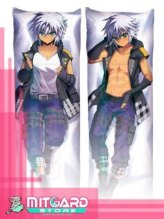 KINGDOM HEARTS Riku Body pillow case dakimakura - 50cmx150cm / Soft Satin / 2 Sides Printed - 1