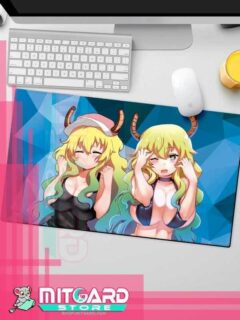 KOBAYASHI-SAN CHI NO MAID DRAGON Lucoa Quetzalcoatl Playmat gaming mousepad Anime - 1