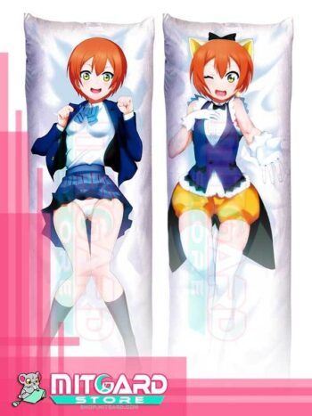 LOVE LIVE! Rin Hoshizora Body pillow case dakimakura - 50cmx150cm / Velvet / 2 Sides Printed - 1