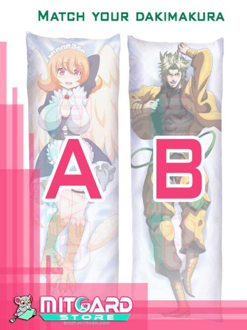 MATCH YOUR DAKIMAKURA Body pillow case - 1