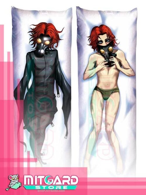 METAL GEAR SOLID: THE PHANTOM PAIN Psycho Mantis Body pillow case Dakimakura - 50cmx150cm / Peach Skin / 2 Sides Printed - 1