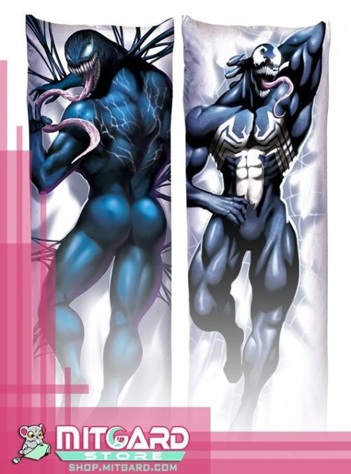 MOVIE VENOM V3 Body pillow case Dakimakura - 50cmx150cm / Peach Skin / Front SFW + back - 1