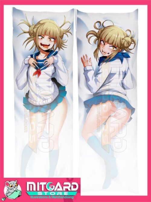 MY HERO ACADEMIA Himiko Toga Body pillow case Dakimakura - 50cmx150cm / Velvet / Front SFW + back - 4