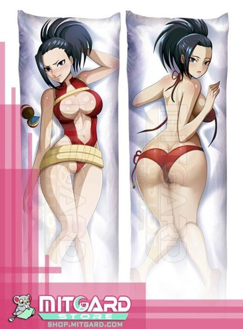 MY HERO ACADEMIA Momo Yaoyorozu Body pillow case Dakimakura - 50cmx150cm / Peach Skin / 2 Sides Printed - 1