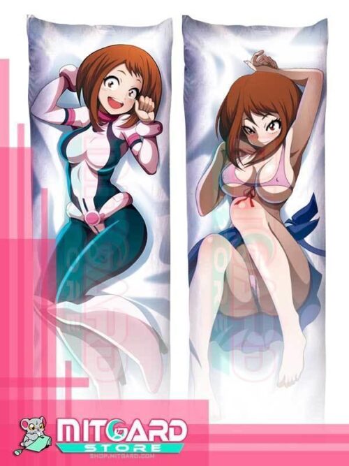 MY HERO ACADEMIA Ochako Uraraka Body pillow case Dakimakura - 50cmx150cm / Peach Skin / 2 Sides Printed - 1