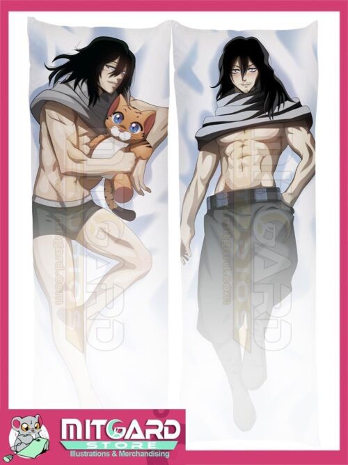 MY HERO ACADEMIA Shota Aizawa Body pillow case Dakimakura - 50cmx150cm / Velvet / 2 Sides Printed - 1