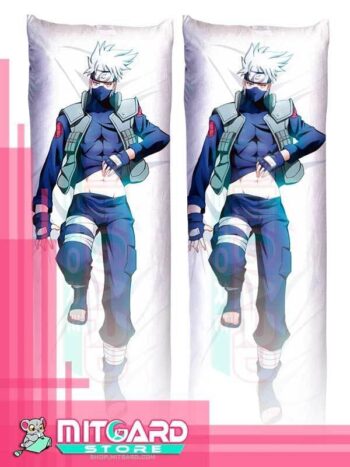 NARUTO Kakashi Hatake Body pillow case Dakimakura - 50cmx150cm / Velvet / 2 Sides Printed - 1