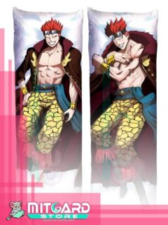 ONE PIECE Eustass Captain Kid Body pillow case Dakimakura - 50cmx150cm / Velvet / 2 Sides Printed - 1