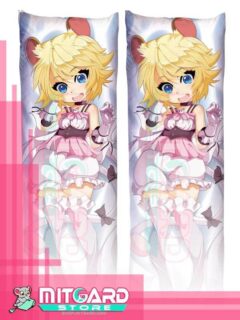 ORIGINAL CHARACTER Mouse Girl Body pillow case Dakimakura - 50cmx150cm / Soft Satin / 2 Sides Printed - 1