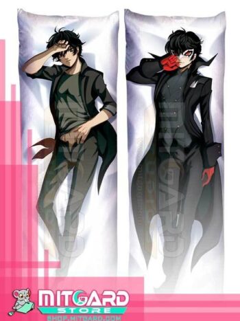 PERSONA 5 Ren Amamiya | The Phantom | Joker - Body pillow case Dakimakura - 50cmx150cm / Peach Skin / 2 Sides Printed - 1