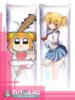 POP TEAM EPIC Popuko V1 Body pillow case Dakimakura - 50cmx150cm / Soft Satin / 2 Sides Printed - 1