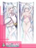 RE:ZERO Emilia with swimwear Body pillow case Dakimakura - 50cmx150cm / Peach Skin / 2 Sides Printed - 1