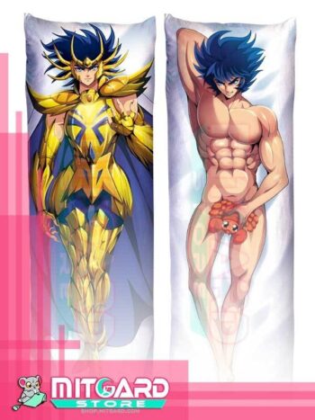 SAINT SEIYA Death Mask Body pillow case Dakimakura - 50cmx150cm / Soft Satin / 2 Sides Printed - 1