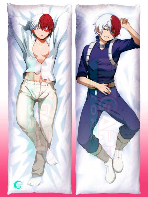 MY HERO ACADEMIA Todoroki Shoto v2 Body pillow case Dakimakura - 50cmx150cm / 2-Way Tricot - 1