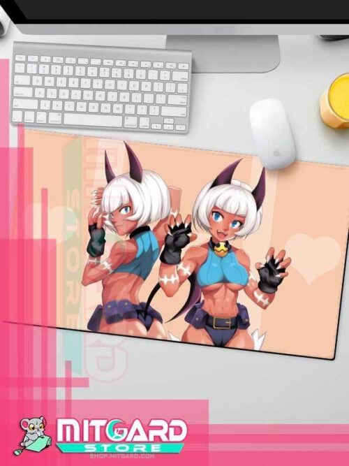 SKULLGIRLS Ms. Fortune Playmat gaming mousepad Anime - 1