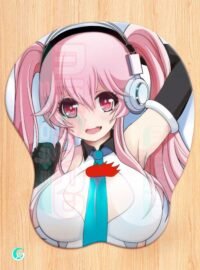 Super Sonico 3D Mouse pad with Gel Wrist rest