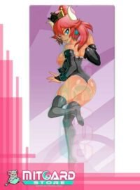 Bowsette Red hair V2 Toalla