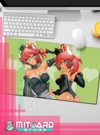 Bowsette Red hair V1 Playmat