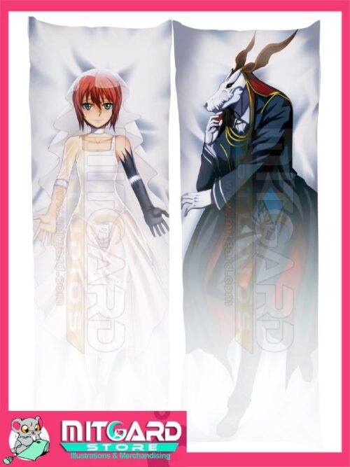 THE ANCIENT MAGUS’ BRIDE Elias and Chise Body pillow case Dakimakura - 50cmx150cm / Velvet / 2 Sides Printed - 1