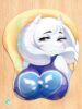 Toriel V2 Mousepad 3D UNDERTALE Orcaleon